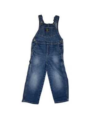 Vintage OshKosh B’gosh Vestbak Denim Overalls Carpenter Style Kids 90s